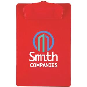 Positive Promotions 50 Smooth Letter-Sized Clipboards - Full-Color Personalization Available