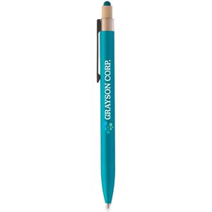 Positive Promotions 100 Recycled Aluminum Stylus Pens - Full-Color Personalization Available