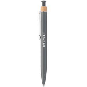 Positive Promotions 100 Recycled Aluminum Soft Click Pens - Laser-Engraved Personalization Available