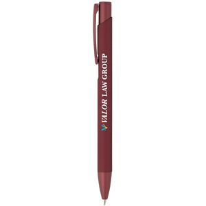 Positive Promotions 100 Dokumental Ink Monochrome Soft-Touch Pens - Full-Color Personalization Available