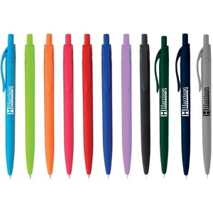 Positive Promotions 250 Sleek Write Rubberized Pens - Personalization Available