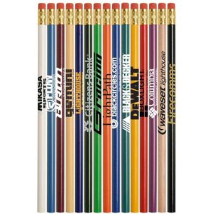 Positive Promotions 500 Economy Line Round Pencils - Personalization Available