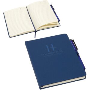 Positive Promotions 25 Hillstone Soft Touch Journal & Gel Pens - Debossed Personalization Available