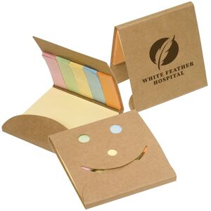 Positive Promotions 250 All Smiles Sticky Note Pads - Personalization Available