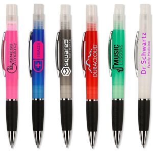 Positive Promotions 250 2-in-1 Pen Hand Sanitizers - Personalization Available