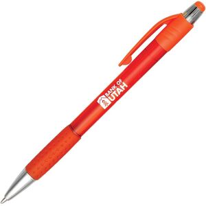 Positive Promotions 250 Screamer Pens With Rubber Grip-Personalization Available