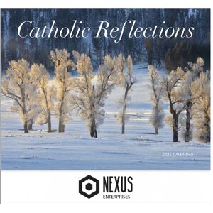 Positive Promotions 100 Catholic Reflections 2026 Appointment Calendars - One-Color Personalization Available