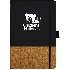 Positive Promotions 75 Soft Touch Cork Hard Cover Journals - Personalization Available