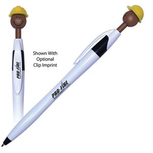 Positive Promotions 250 Safety Wild Smilez Pens - Dark Tone - Personalization Available