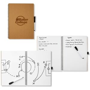 Positive Promotions 25 Brainstorm Dry Erase Books - Personalization Available