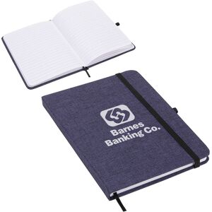 Positive Promotions 50 Value Heathered Hardcover Journal Books - Personalization Available