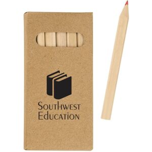 Positive Promotions 250 6-Piece Colored Pencil Sets - Personalization Available