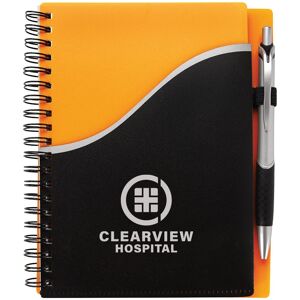 Positive Promotions 100 Pitch Books With Jive Pen - Personalization Available
