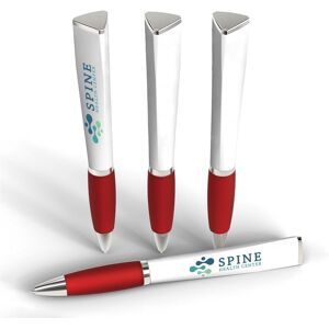 Positive Promotions 100 Three-Sided Ad Pens - Full Color Personalization Available