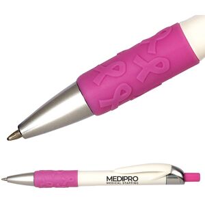 Positive Promotions 150 Pink Ribbon Pens - Personalization Available