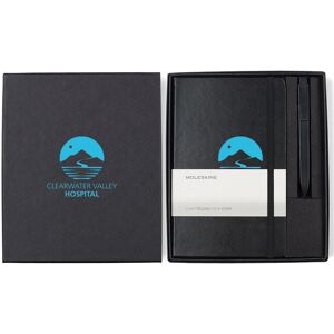 Positive Promotions 12 Moleskine Large Notebook and GO Pen Gift Sets