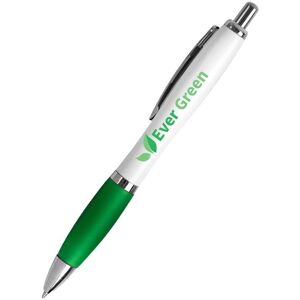Positive Promotions 250 Satin Pens (White-Colored Barrels) - Full-Color Personalization Available