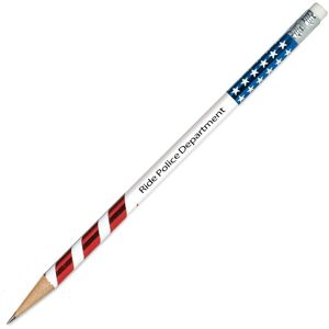 Positive Promotions 288 Patriotic Pencils - Personalization Available