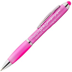 Positive Promotions 350 Pretty In Pink; Powerful In Purpose Azalea Stylus Pens - Personalization Available