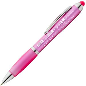 Positive Promotions 300 Screen Today, Educate Every Day, Hope for Tomorrow Azalea Stylus Pens - One-Color Personalization Available