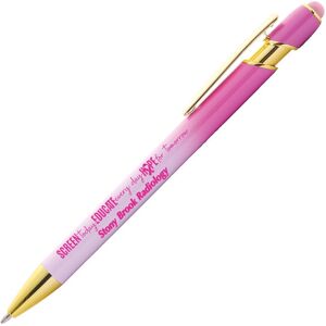 Positive Promotions 125 Screen Today, Educate Every Day, Hope for Tomorrow Pink Ombré Stylus Pens - One-Color Personalization Available
