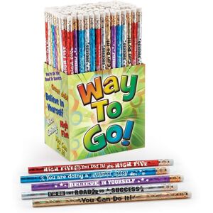 Positive Promotions Way To Go! Assorted Pencil Collection - Box of 150