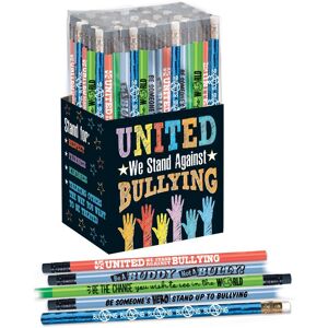 Positive Promotions United We Stand Against Bullying Pencil Collection - Box of 150
