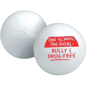 Positive Promotions One School, One Goal: Bully & Drug Free Mini Soccer Ball - Pack of 10