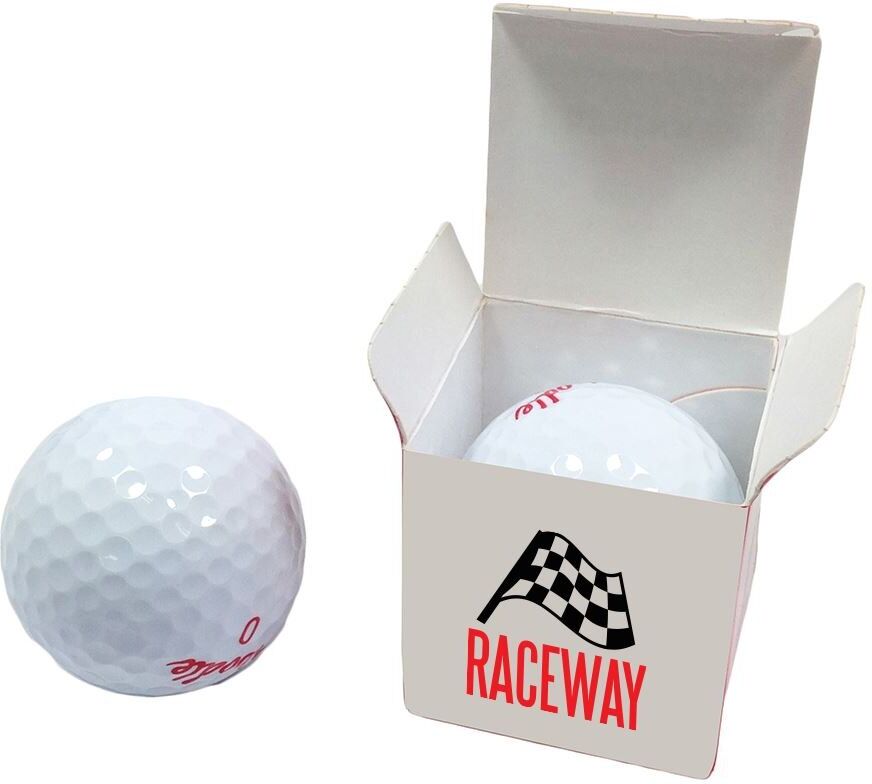 Positive Promotions 250 Golf Ball Custom Gift Boxes - Personalization Available