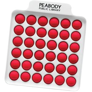 Positive Promotions 200 Square Push Pop Stress Reliever Game - Personalization Available