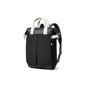 Bellroy Tokyo Totepack - Premium Edition Leather Laptop Backpack Black Sand - Black_sand