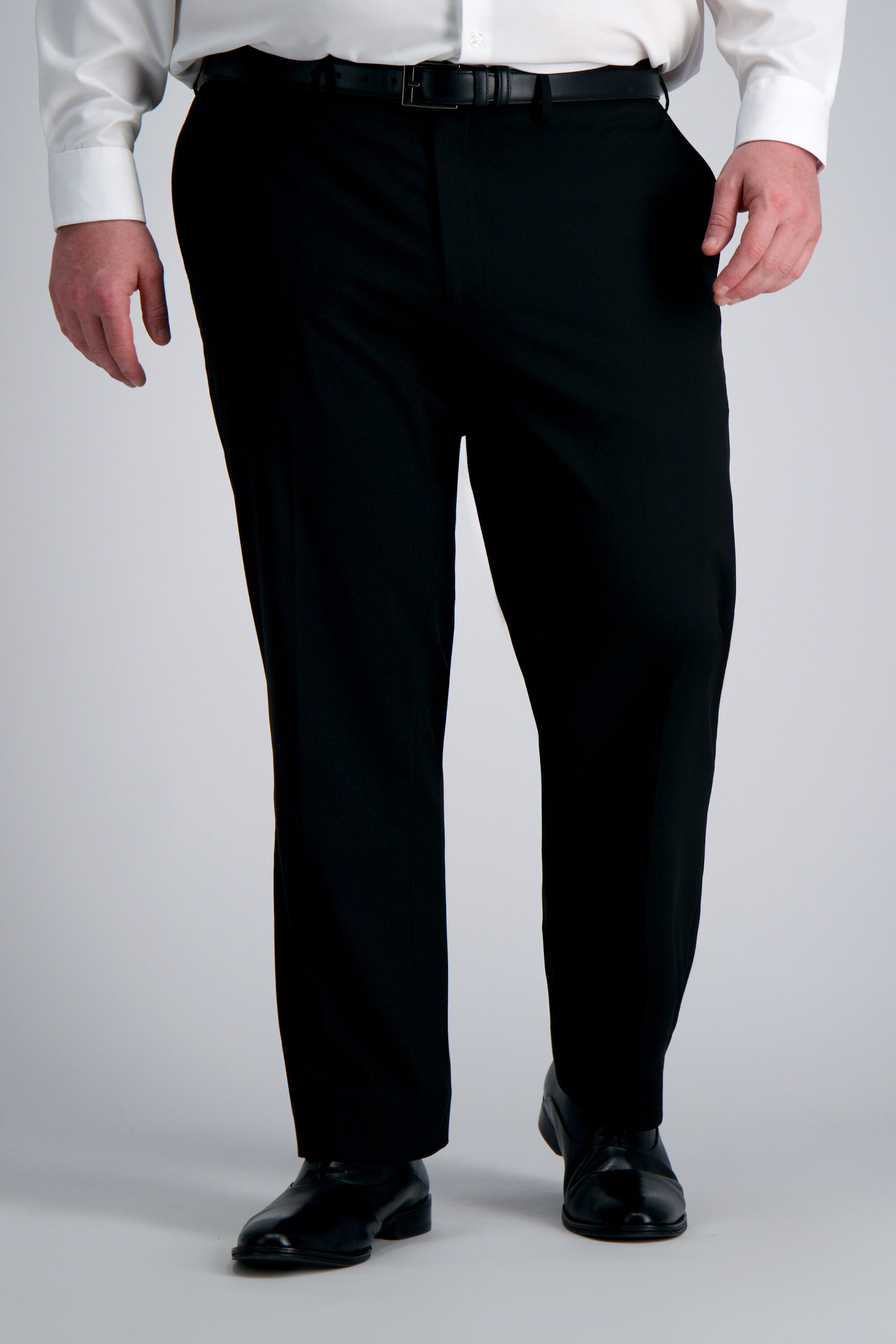 J.M. Haggar Big & Tall Suit Pant Black One Size