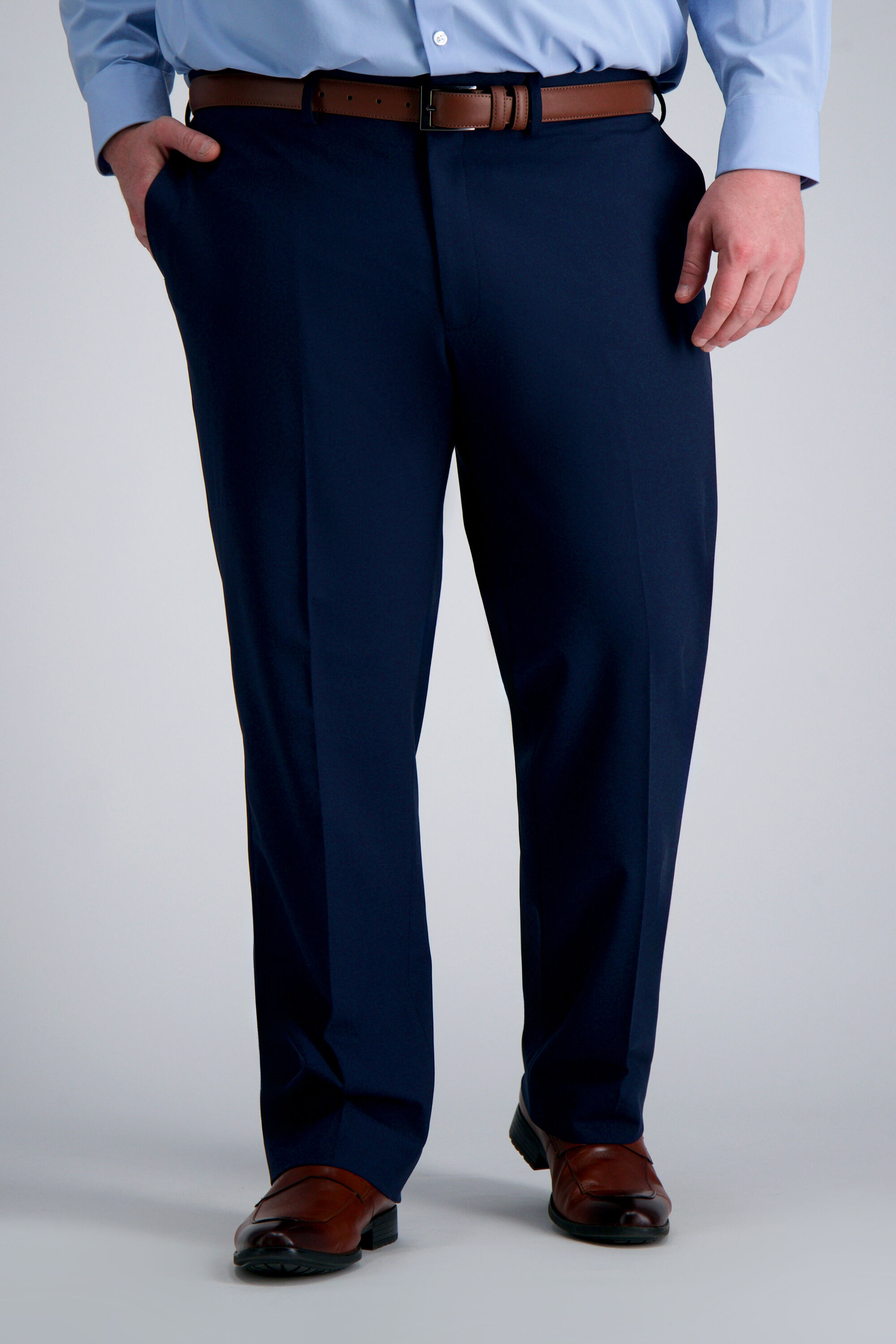 J.M. Haggar Big & Tall Suit Pant Blue One Size
