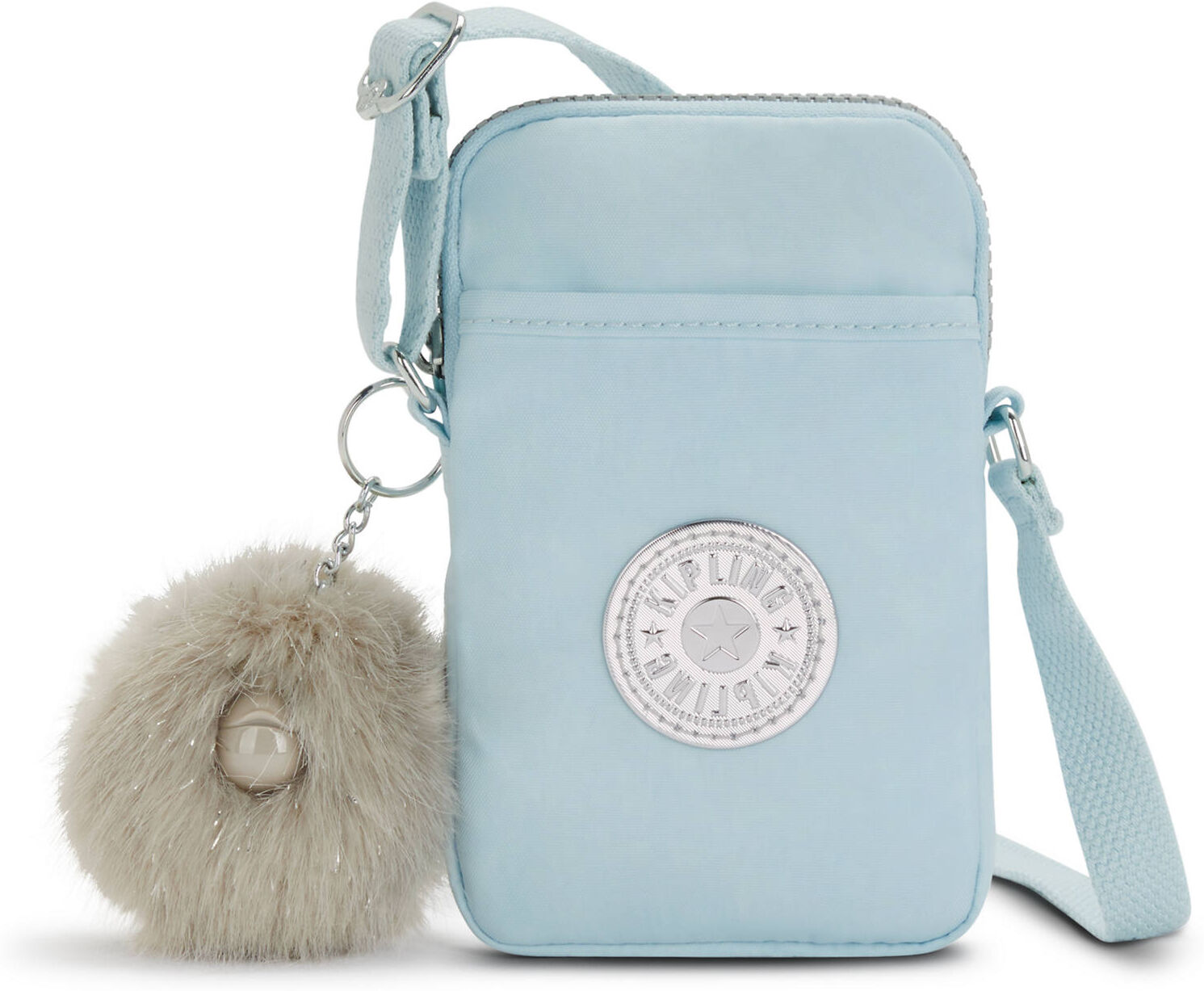 Kipling Tally Crossbody Phone Bag Bridal Blue