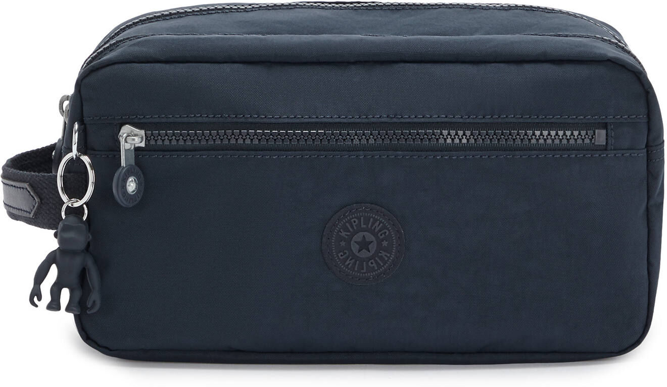 Kipling Agot Toiletry Bag Blue Bleu 2 Nylon