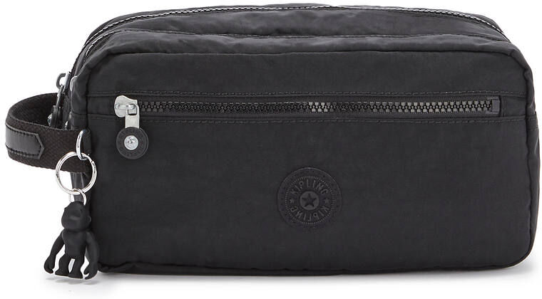 Kipling Agot Toiletry Bag Black Noir Nylon