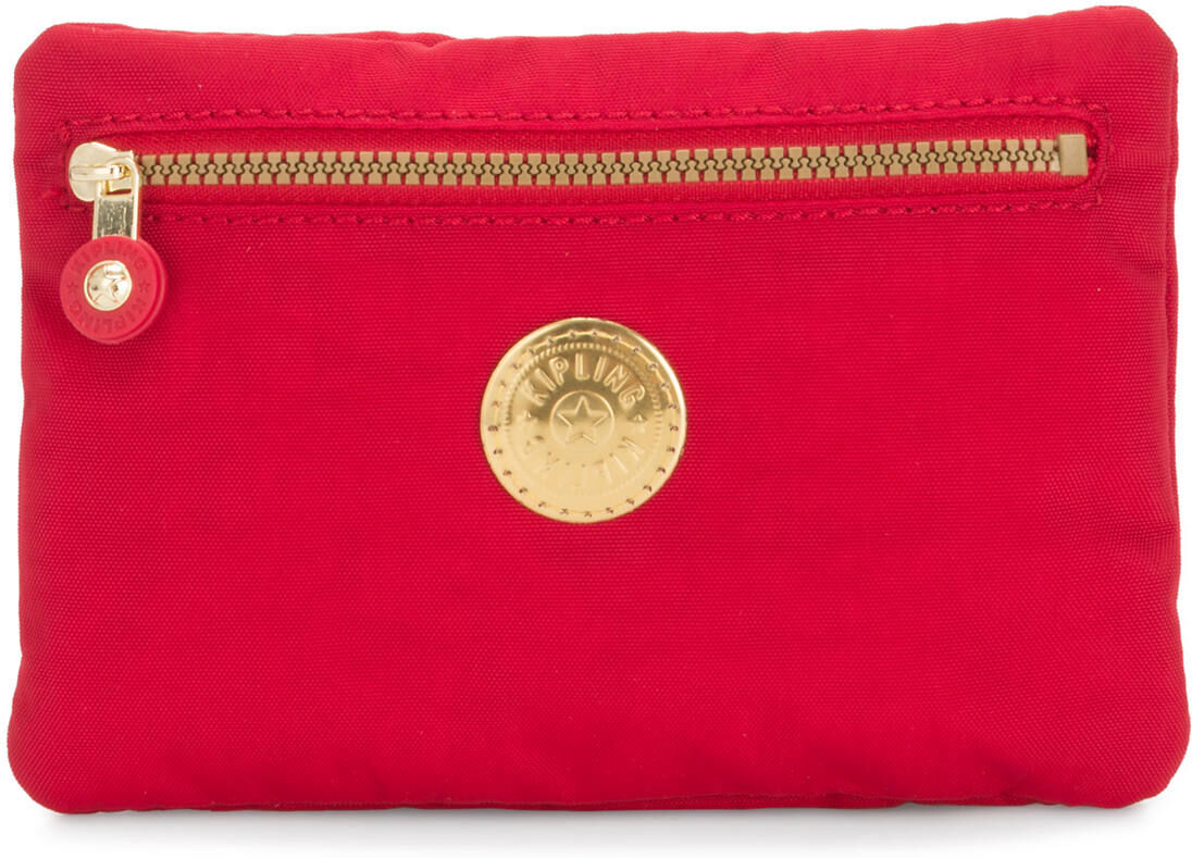 Kipling Rumi Slim Case Tango Red Crinkle nylon