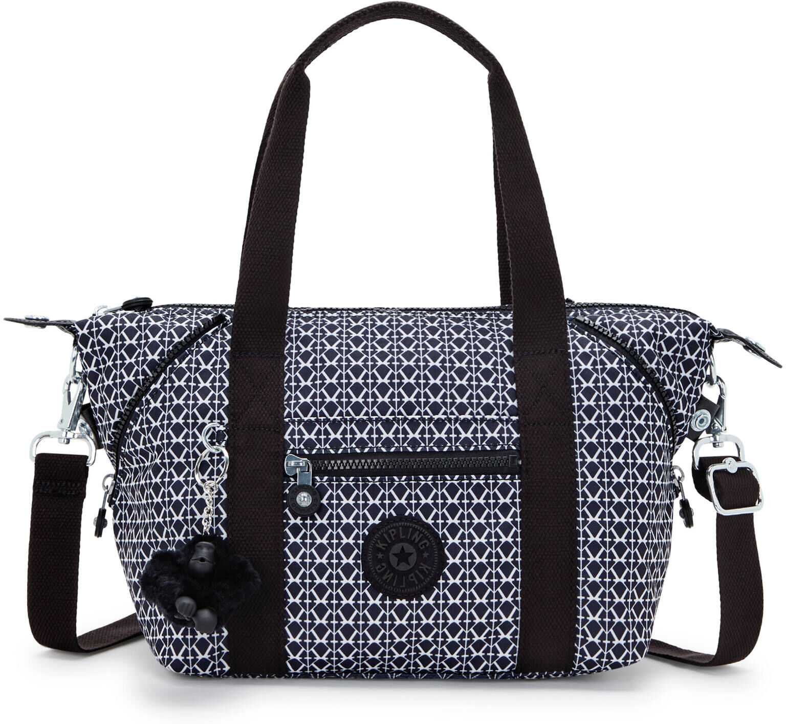 Kipling Art Mini Printed Shoulder Bag Signature Print