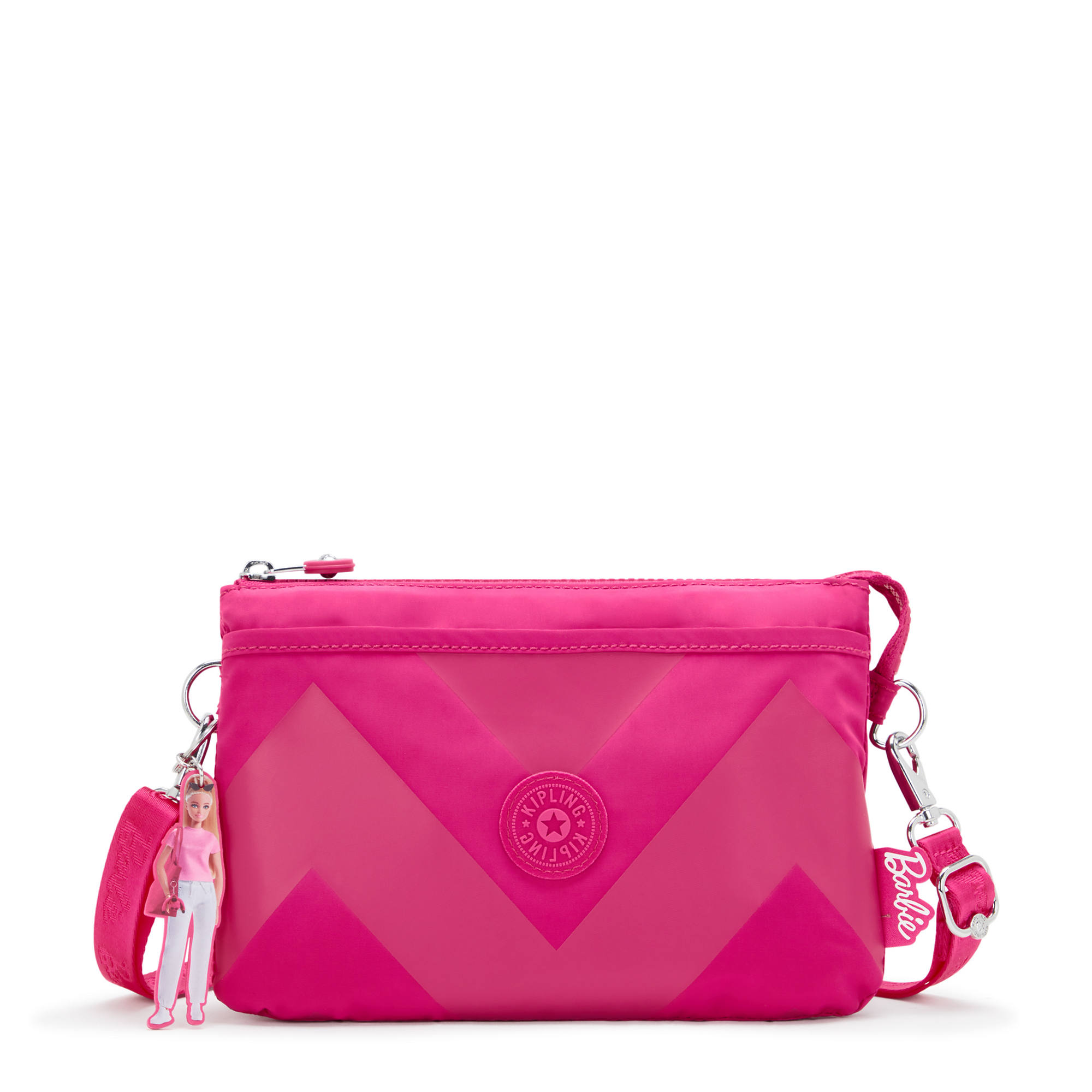 Kipling Riri Barbie Crossbody Bag Power Pink