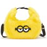 Kipling Minions Kevin Furry Crossbody Bag Minions Fur Fun