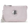 Kipling Creativity Small Pouch Gleam Silver