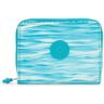 Kipling Money Love Printed Small Wallet Aqua Pool