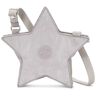 Kipling Starlette Metallic Crossbody Bag Smooth Silver Metallic