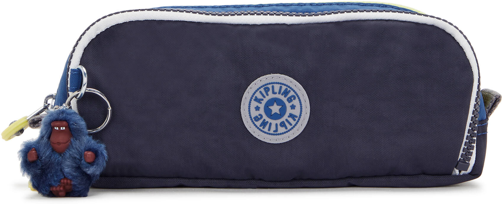 Kipling Gitroy Pencil Case Fantasy Blue Block