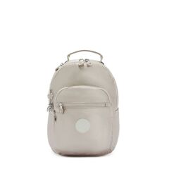 Kipling Seoul Small Metallic Tablet Backpack Metallic Glow