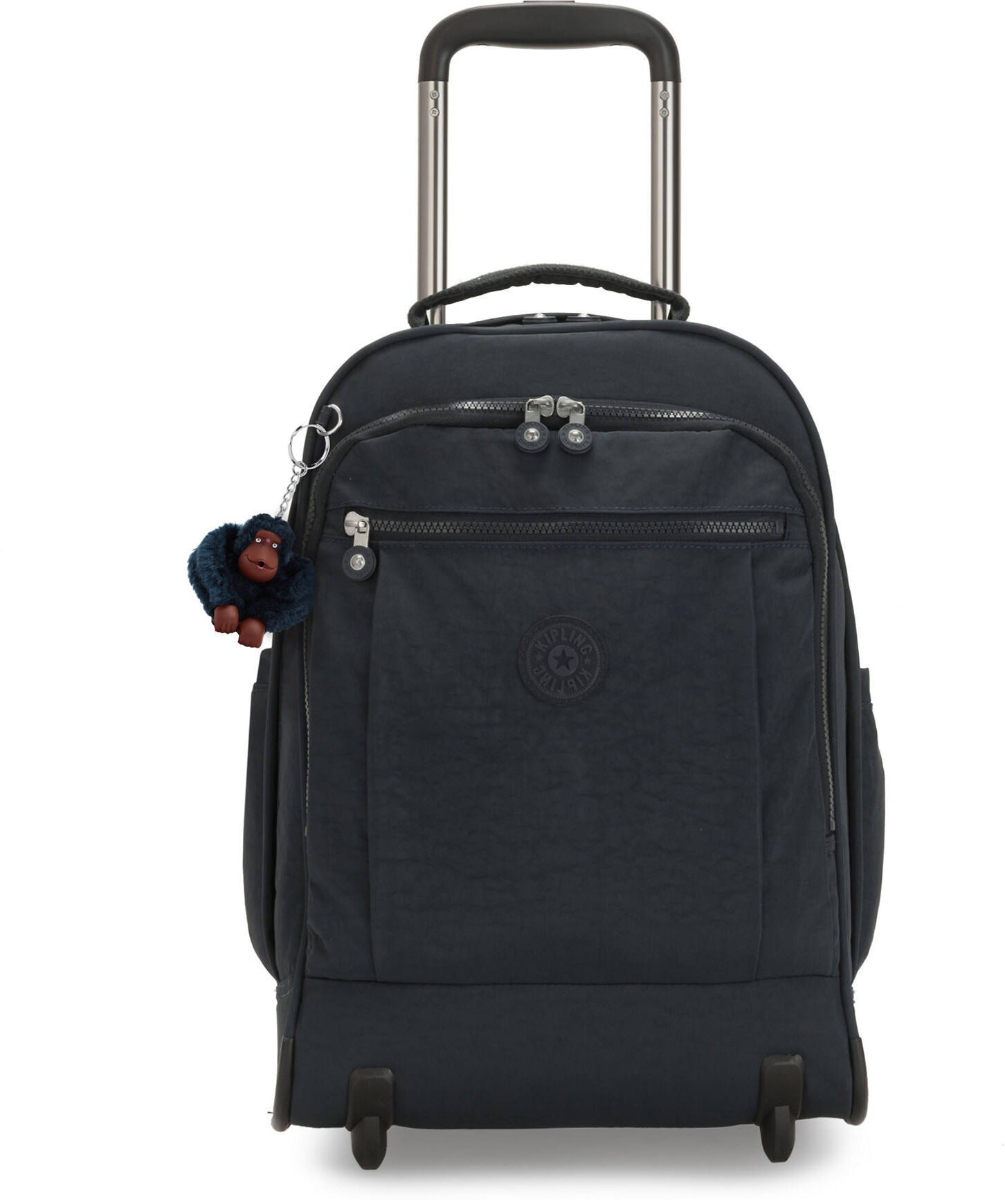 Kipling Gaze Large Rolling Backpack True Blue Tonal