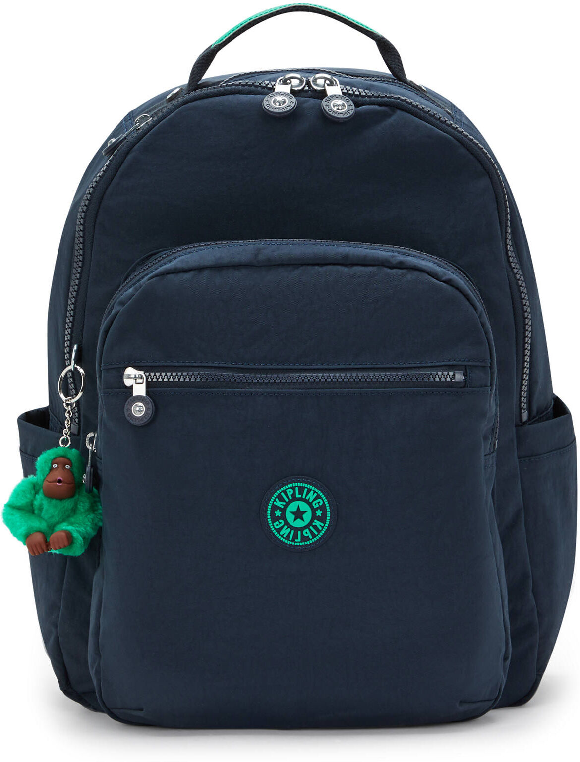 Kipling Seoul Large 15" Laptop Backpack Blue Green