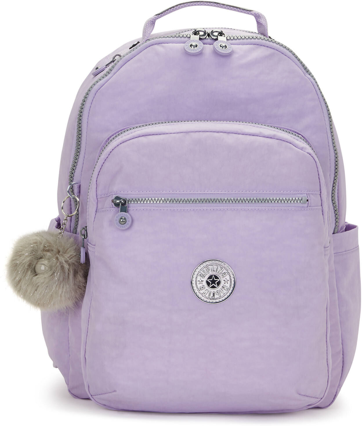 Kipling Seoul Large 15" Laptop Backpack Bridal Lavender