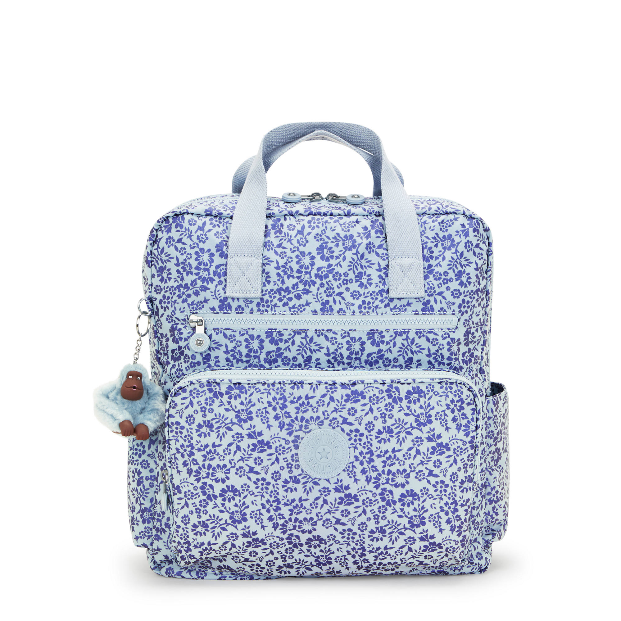 Kipling Audrie Printed Diaper Backpack Garden Shimmer