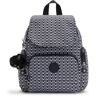 Kipling City Zip Mini Printed Backpack Signature Print